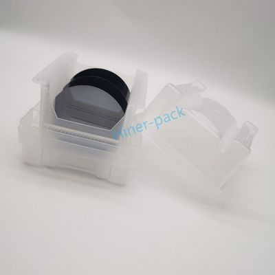 주문 깨끗한 PP 웨이퍼 배송 상자 캐세트 4 인치 100mm와 함께 웨이퍼 팩에 사용됩니다 online manufacture