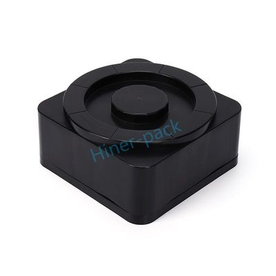 주문 6 인치 블랙 ESD 저가스 방출 웨이퍼 캐리어 박스 ROHS 인증 유도성 PP 재료 online manufacture