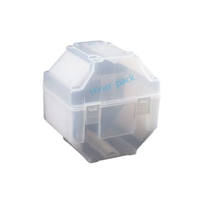 주문 8인치 수직 웨이퍼 카세트 상자 반투명 PP 물질 웨이퍼 저장 상자 SGS 준수 online manufacture