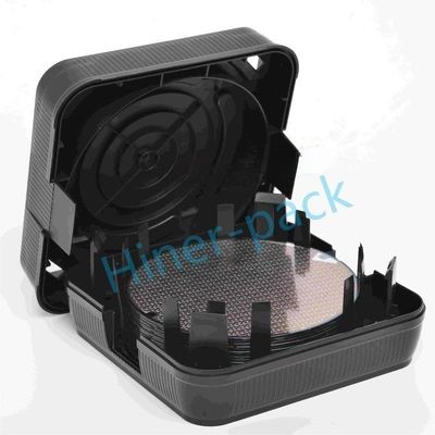 주문 OEM 실리콘 수평 웨이퍼 캐리어 박스 스냅 온 타입 선수 8 인치 online manufacture