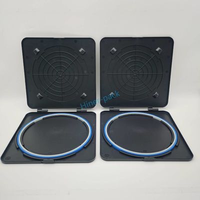 주문 ESD 블랙 웨이퍼 운송 상자 8 인치 반도체 필드 online manufacture