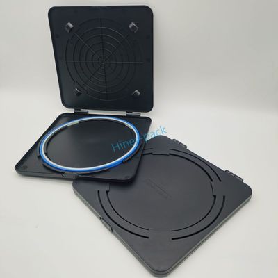 주문 8인치 블랙 사각형 단일 웨이퍼 운반 트레이 online manufacture