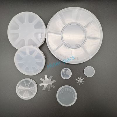 주문 OEM 1 인치 단일 웨이퍼 동전 배송자 PP 웨이퍼 캐리어 online manufacture