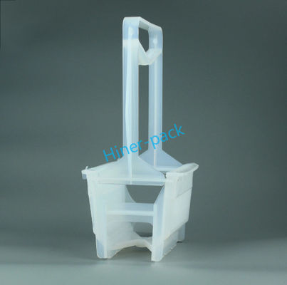 주문 투명 웨이퍼 카세트 운반 상자 SGS 준수 PP 재료 수직 웨이퍼 운송 online manufacture