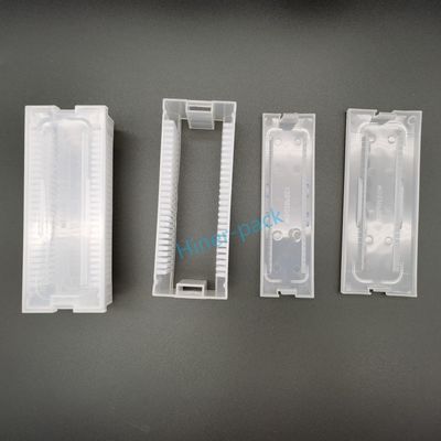주문 사용자 정의 청정 PP 재료 웨이퍼 캐리어 상자 2/3 인치 시리즈 웨이퍼 배송 상자 청정실 online manufacture