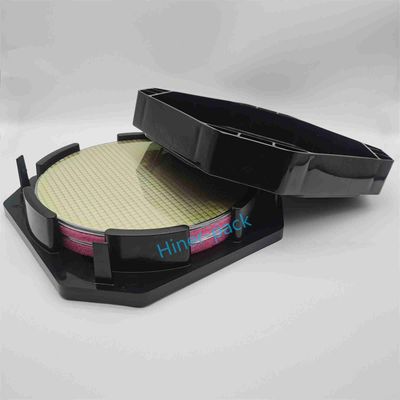 주문 12 인치 블랙 저 입자 생산 수평 웨이퍼 선적자 웨이퍼 팩 클린룸에 사용 OEM 맞춤 online manufacture