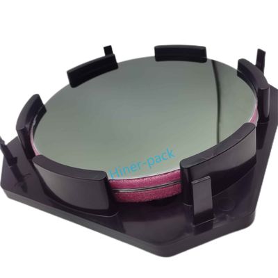 주문 12 인치 블랙 수평 웨이퍼 캐리어 상자 매출 및 운송을위한 운송기 online manufacture