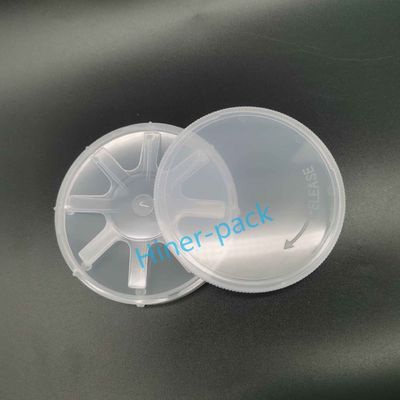 주문 3 인치 싱글 웨이퍼 운송 수송기 저장용 천연 PP 재료 online manufacture