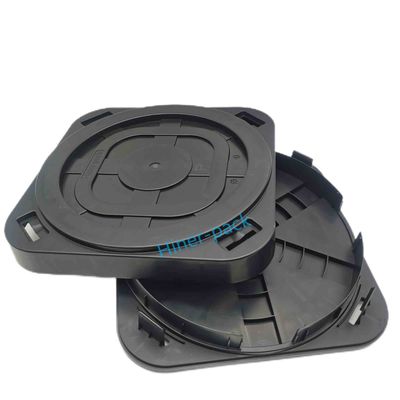 주문 표준 웨이퍼 반도체 카세트12 인치 블랙 ESD 웨이퍼 저장 상자 online manufacture