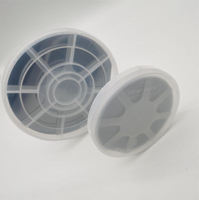 주문 단일 수평 웨이퍼 운송자 반투명 PP 물질 청결 청결실 online manufacture