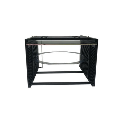 주문 8인치 25 슬롯 블랙 금속 웨이퍼 로드 카세트 초고온 저항 online manufacture