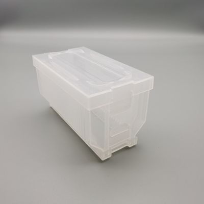 주문 3 인치 프레스 타입 웨이퍼 운송 컨테이너 투명한 색상 내구성 웨이퍼 팩에 적합 online manufacture