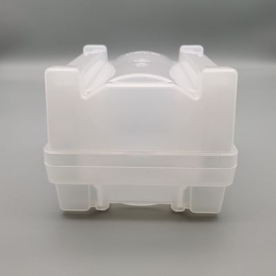 주문 웨이퍼 배송 상자 4 인치 100mm 투명 청정실 PP 웨이퍼 카세트 online manufacture