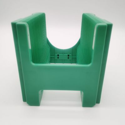 주문 녹색 PP 웨이퍼 배송 카세트 30 슬롯 일반 및 초음파 청소 기계와 작동하기 쉽습니다 online manufacture