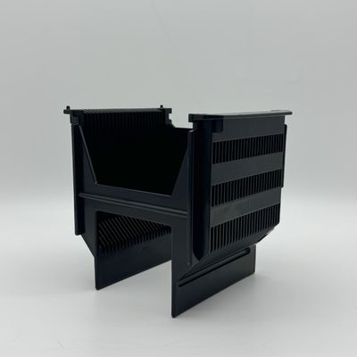 주문 ESD 재료로 만든 반도체 청소 상자에 대한 주입 마무리 6 인치 웨이퍼 카세트 online manufacture